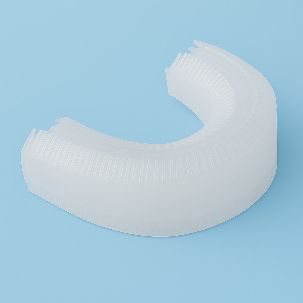 U Shape Toothbrush Head Electric Replacement White Cleaning Part Accessory Soft Long Lasting Fits Most Portable Easy Install