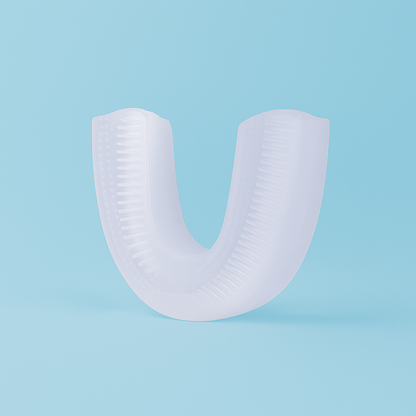 U Shape Toothbrush Head Electric Replacement White Cleaning Part Accessory Soft Long Lasting Fits Most Portable Easy Install